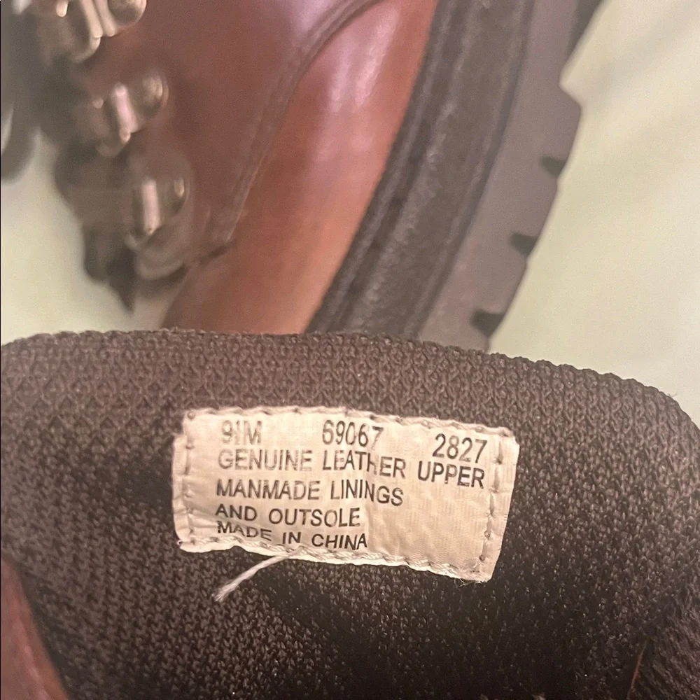 Timberland Men's Dark Brown Leather Oxfords size 9.5